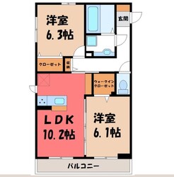 フラット スクエアの物件間取画像